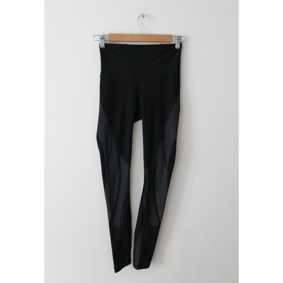 Lululemon Mapped Out High-Rise Tight 28" Black Glacier Grey Size 4 - Picture 4 of 11